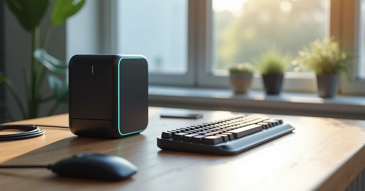 Компактная AI-станция для локального запуска LLM до 120B параметров